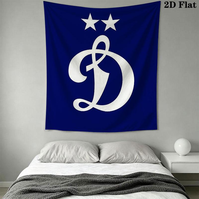 Dynamo Moscow Glory Wall Hanging Printed Fabric Blanket Decorative Tapestries for Bedroom Living Room Home Decor