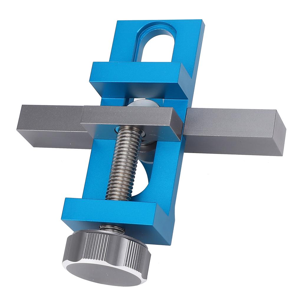 10mm Cabinet Door Installation Positioner Aluminum Alloy Cabinet Door Mounting Jig for 0 to 40mm