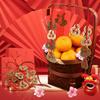 3/9pcs Retro Chinese Traditional Red Rope Lucky Coins-Antique Brass Feng Shui Decorative Pendant, Feng Shui Decoration,New Year