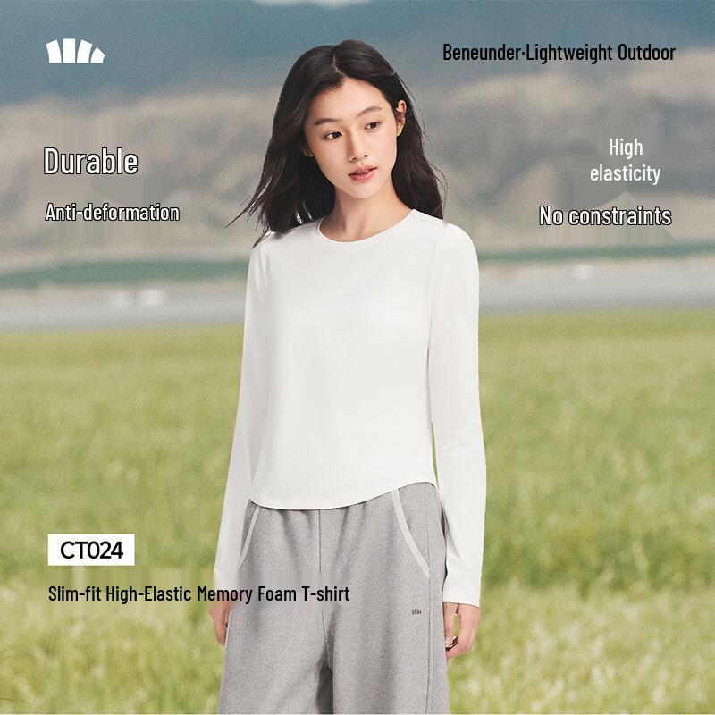 Beneunder Women's Slim-Fit Long-Sleeve T-Shirt CT024