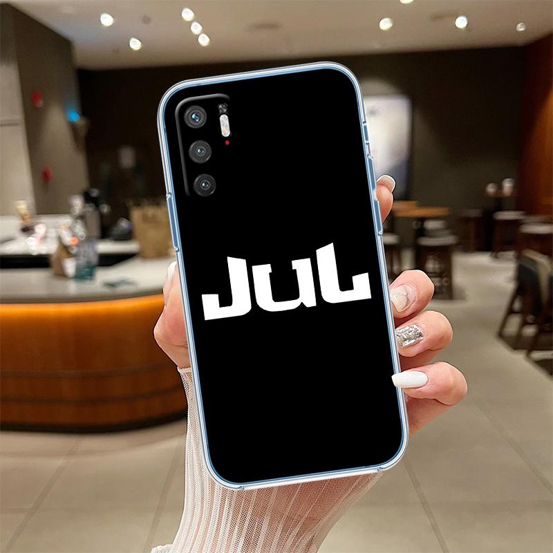 

RE41 Julien Mari Jul Transparent Phone Case for Motorola Moto G7 G8 G9 G84 G85 G73 G24 G15 Z2 Play Power Plus Motorola Moto G73
