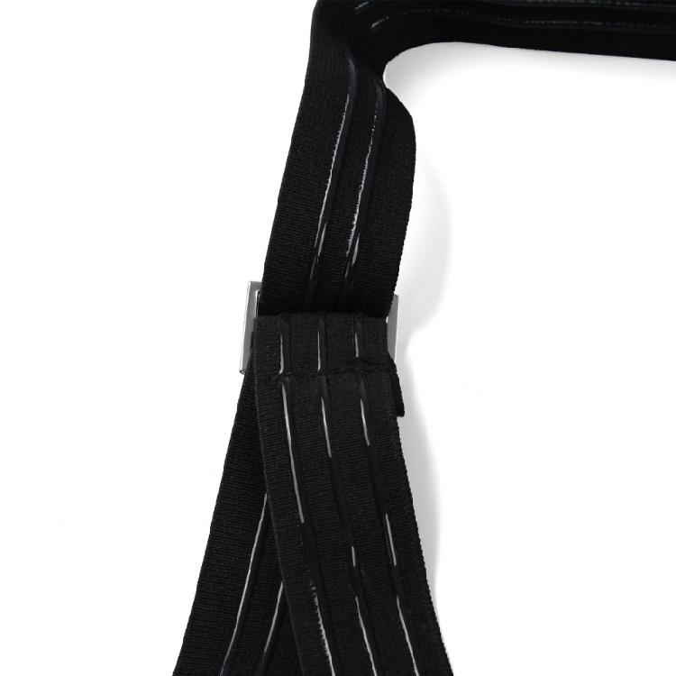 Multiuse Elastic Shirt Belt with Nonslip Designs Stretch Waist Belt Invisible for Formal Business Shirt and Daily Use