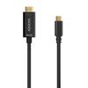 Aisens USB-C To HDMI Converter Cable 4K@30HZ - USB-C/M-HDMI/M - 0.8M - Black Color-A109-0623