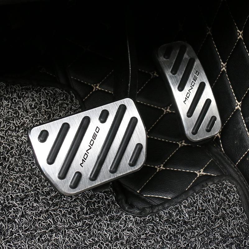 Car Foot Pedal Fuel Accelerator Brake Pedals Cover For Ford Mondeo MK5 Fusion 5 2013 2014 2015 2016 2017 2018  Accessories