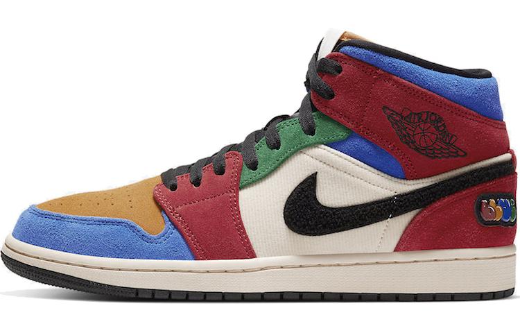 

Air Jordan 1 Mid X Blue The Great Fearless CU2805-100 42