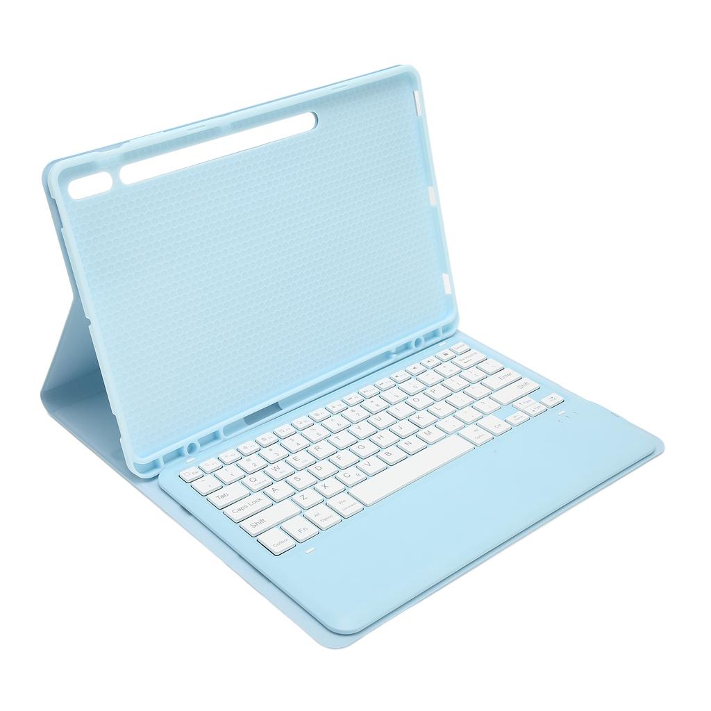 Tablet Keyboard Case for Galaxy Tab S8+ 2022 S7 FE 2021 S7+ 2020 12.4in Detachable Tablet Keyboard