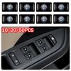 10pcs 3D Epoxy Car Stickers Body Auto Emblem Interior Dekoration For Alfa Romeo Mito Giulietta Myth 159 Sportiva Giulia 147 156TM6 