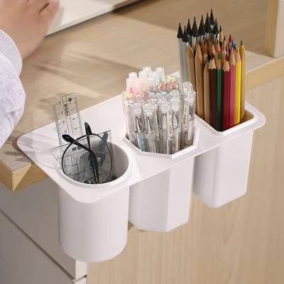 Rtěnka Štětec na make-up Stolní organizér Stojan na tužky Úložný Kosmetické pouzdro Kancelářský stůl Nádoba Stolní box na pera