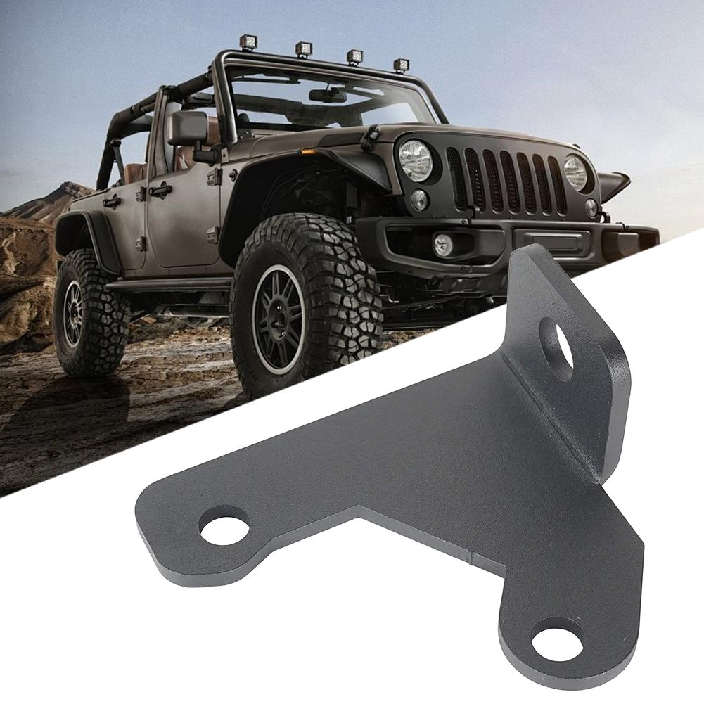 Car Tailgate CB Antenna Mount Holder Bracket Car Spare Tire CB Antenna Mount for Jeep Wrangler JK Unlimited 07-18 Accessories