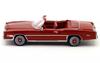 Brekina Maßstab HO Maßstab Cadillac Eldorado Cabrio 1975 Rot Diecast Modellauto 1/87