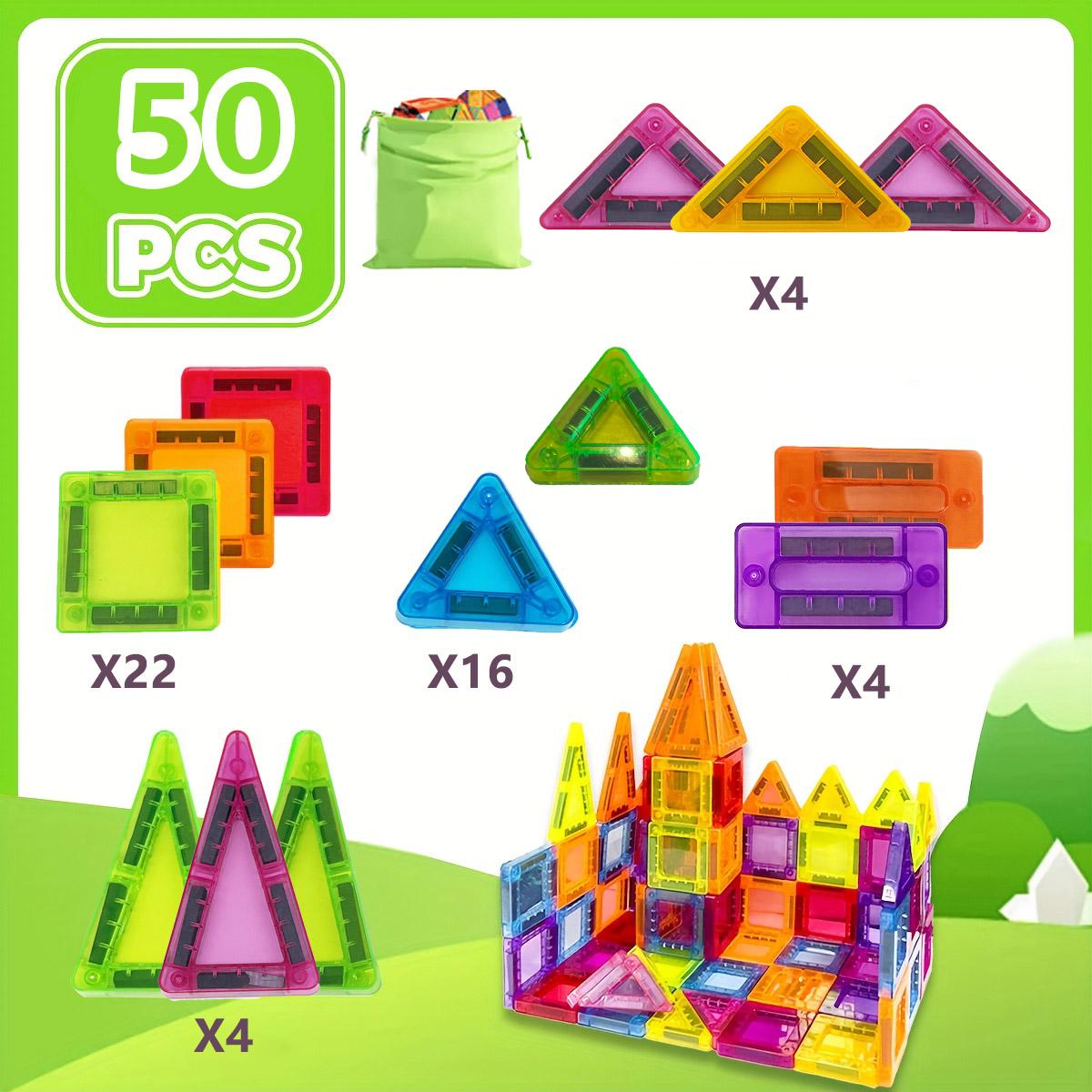 

Children s Mini Magnetic Block Toy, Stem Building Set, Travel Toy, Boys and Girls Imagination Puzzle Toy, Holiday Birthday Gift