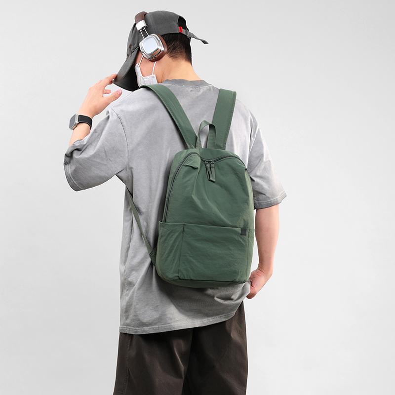 Men Women Lightweight Backpack Student Schoolbag Travel Bag