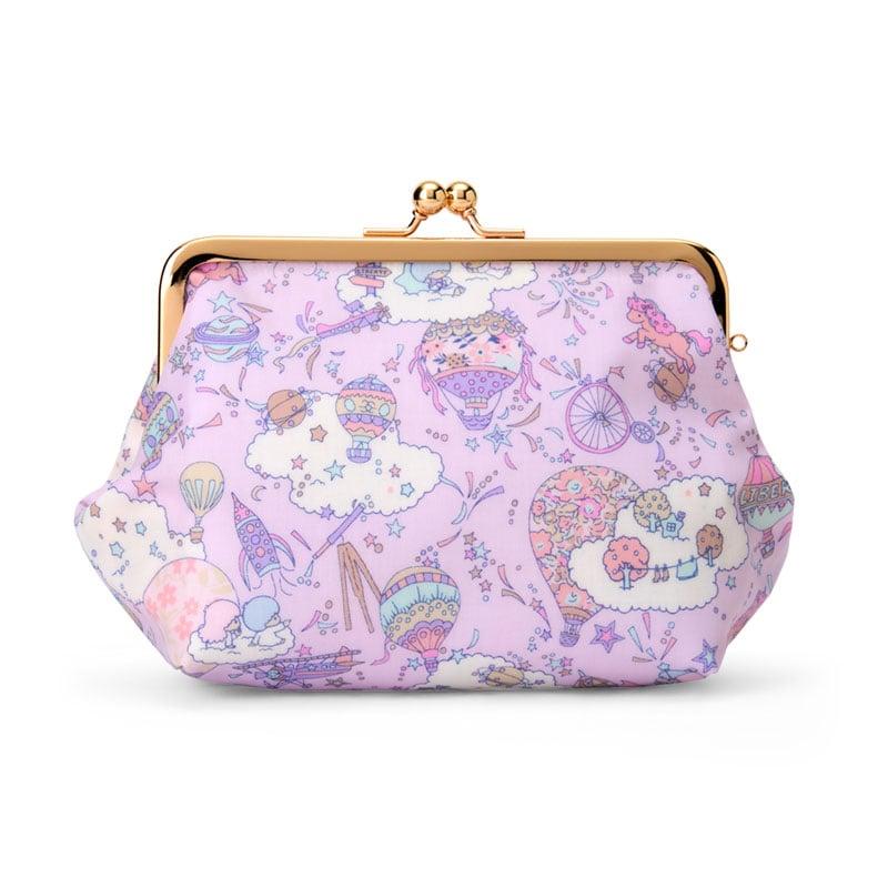 Sanrio Little Twin Stars Liberty Fabrics Clasp Pouch NEW Sanrio Characters