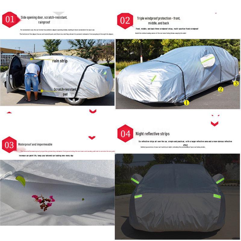 Waterproof, Rainproof, Heat-Insulating Car Cover for 2023 Camry 2.5G/2.0G