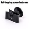 Bilsjälvskärande Skruvar Fästelement Metall U-klämmor Svarta Stjärnskruvshuvuden Omvandlingsdistanser för Fästning av Bilstötfångare Vingfästen