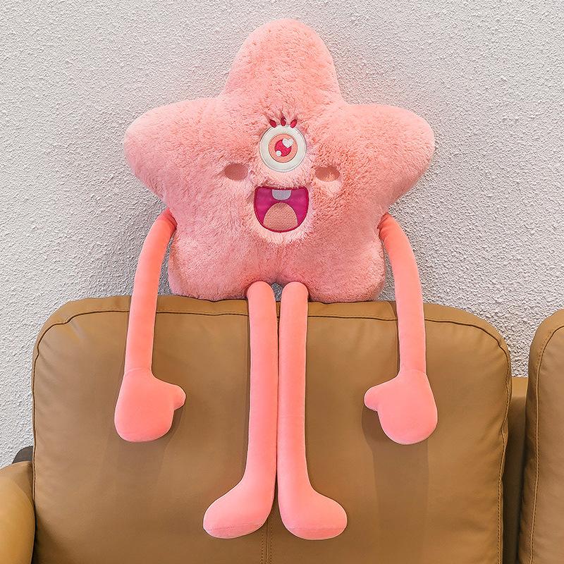 Little Monster Plush Toy Star Little Monster Doll Cute Rag Doll Sleeping Pillow
