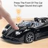 1:32 Pagani Zonda Huayra BC Toy Sports Car Model Alloy Diecast Light Music Doors Opened Vehicles Models Collection Gift for Boys