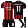 Tricou de fotbal AC Milan 25-26 pentru copii și adulți IBRAHIMOVIC #11