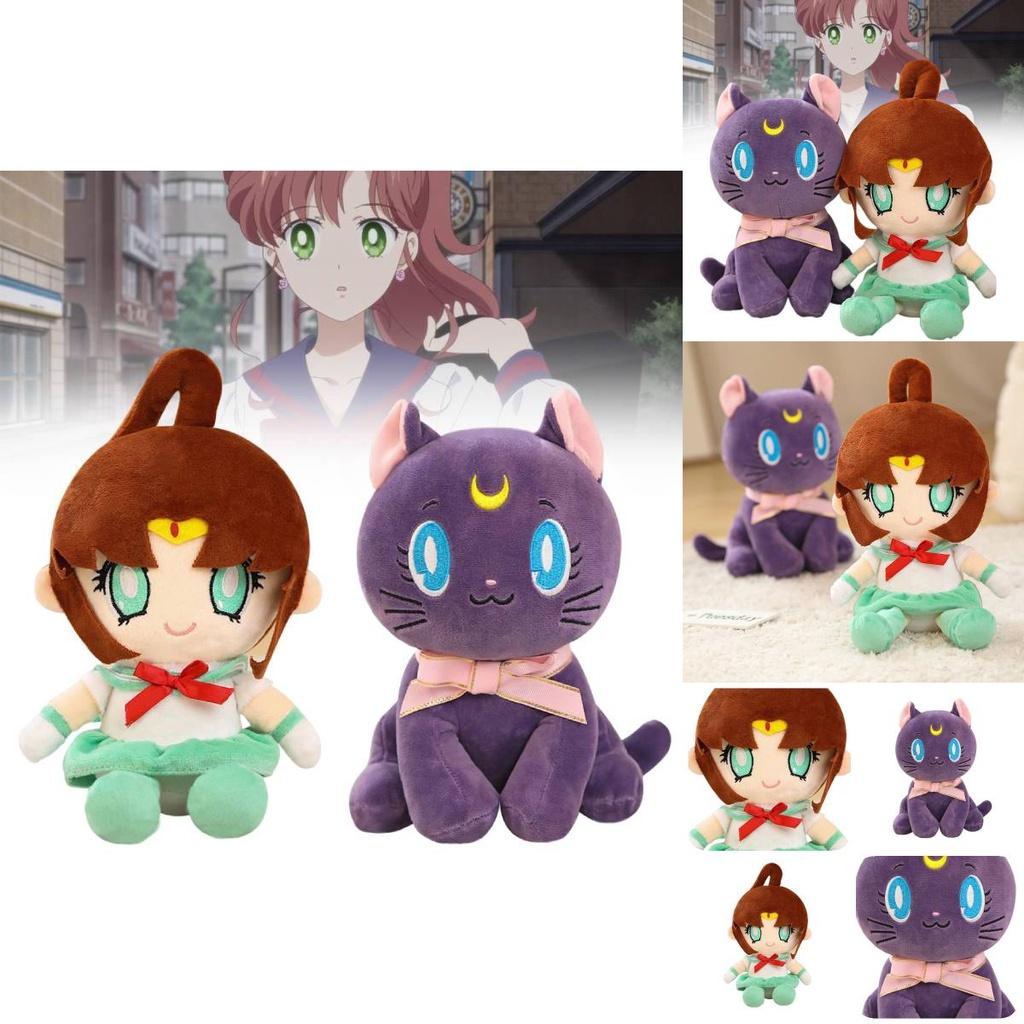 Nová plyšová hračka Sailor Moon s motivy Makoto Kino a kočky Luny