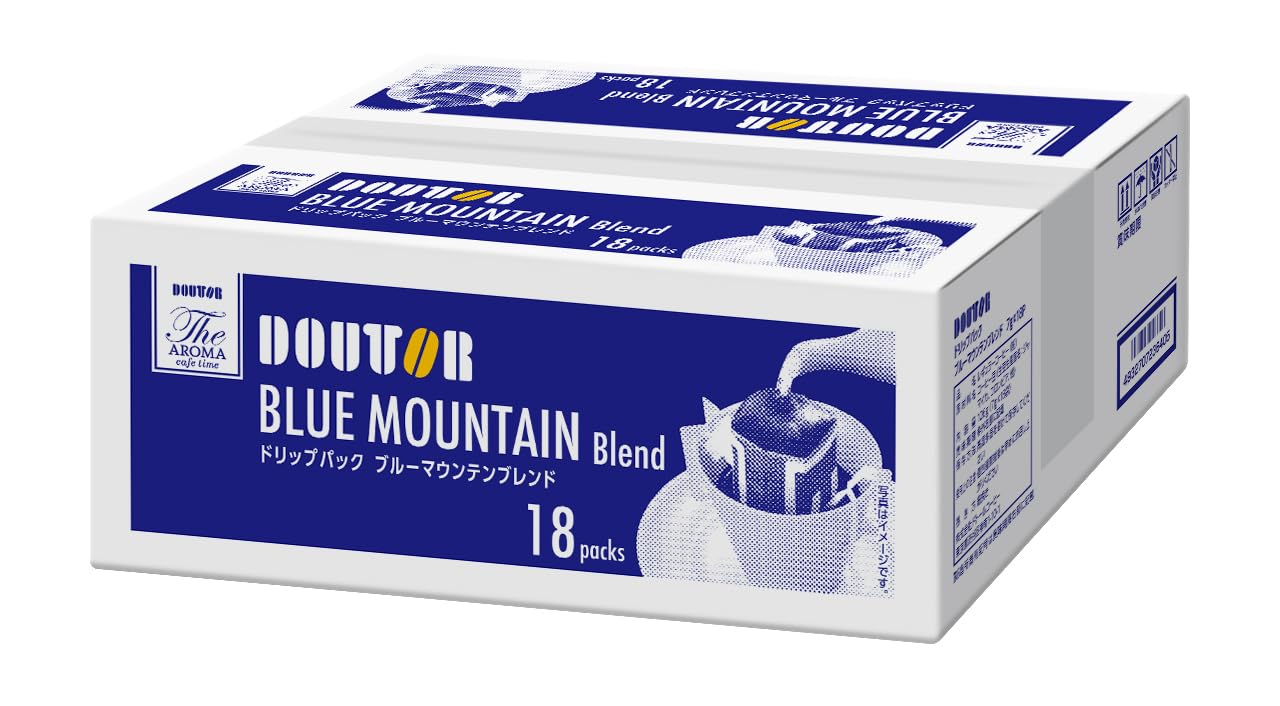 

Doutor Coffee Doutor Drip Pack Blue Mountain Blend 18P