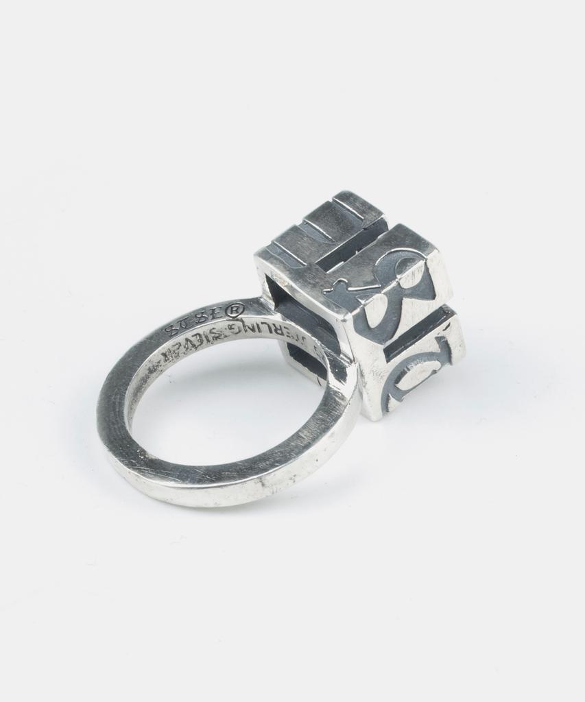 Sheen666 Bonus Series Square Silver Ring (Type A)