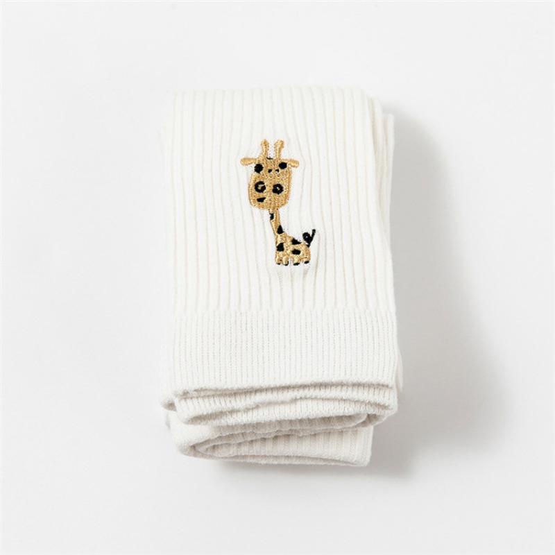 Winter Strumpfhosen Kinder 3D Stickerei Cartoon Strumpfhosen für Mädchen Gestrickte Warme Strumpfhosen Mädchen Kleidung