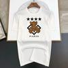 New Luxury Brand Bear for Men and Women Basic Cotton T-shirt Summer Round Neck Fashion Casual Short Sleeve