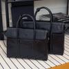Bvp Bvp Business Genuine Cowhide Men'S Briefcase T1073 Black