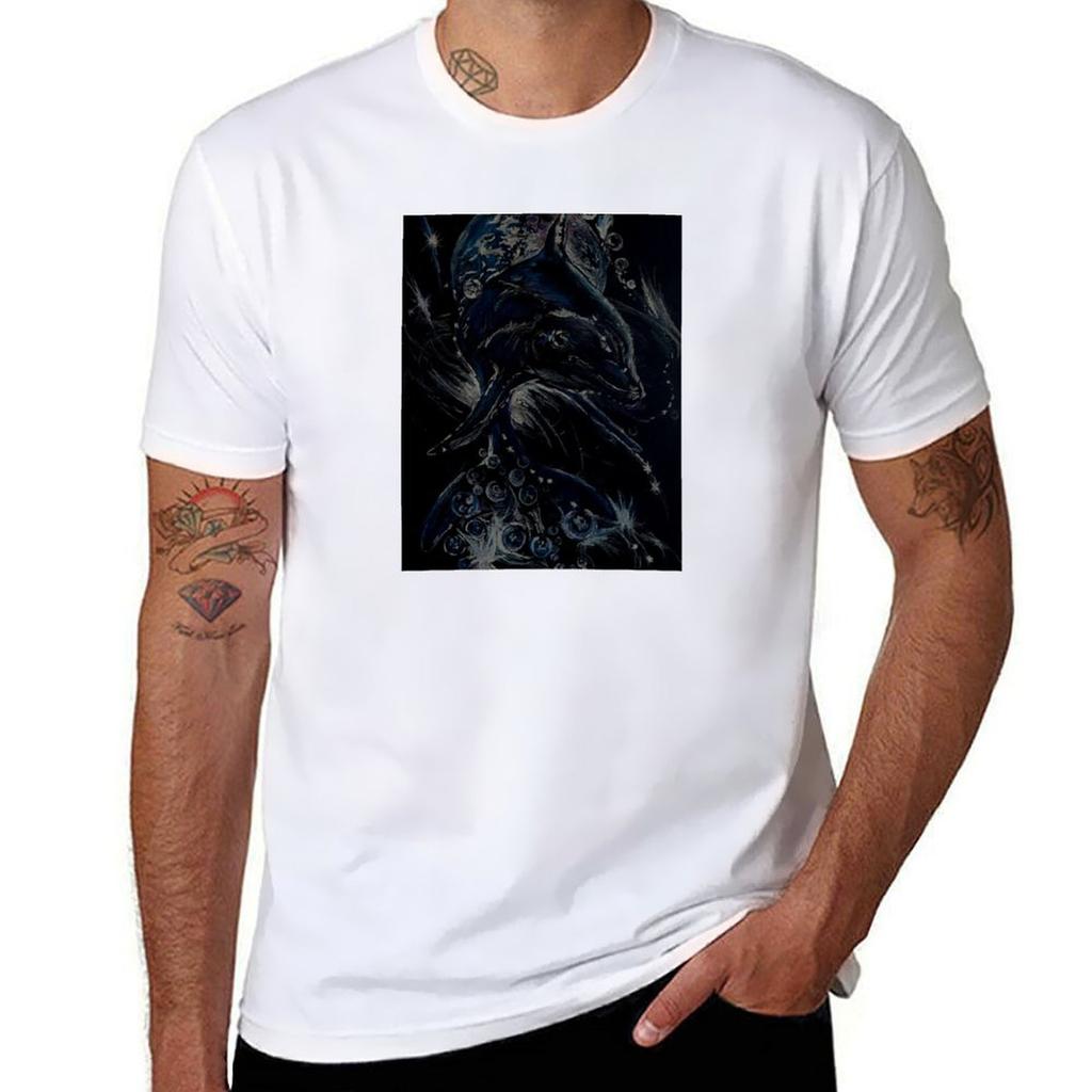 Dolphin In Space Tshirt Trend Art Print Tshirt