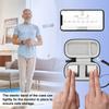 Pouzdro na monitor srdečního tepu Nylonové vodotěsné přenosné pouzdro Nárazuvzdorná úložná taška pro AliveCor Kardia/KardiaMobile 6L EKG