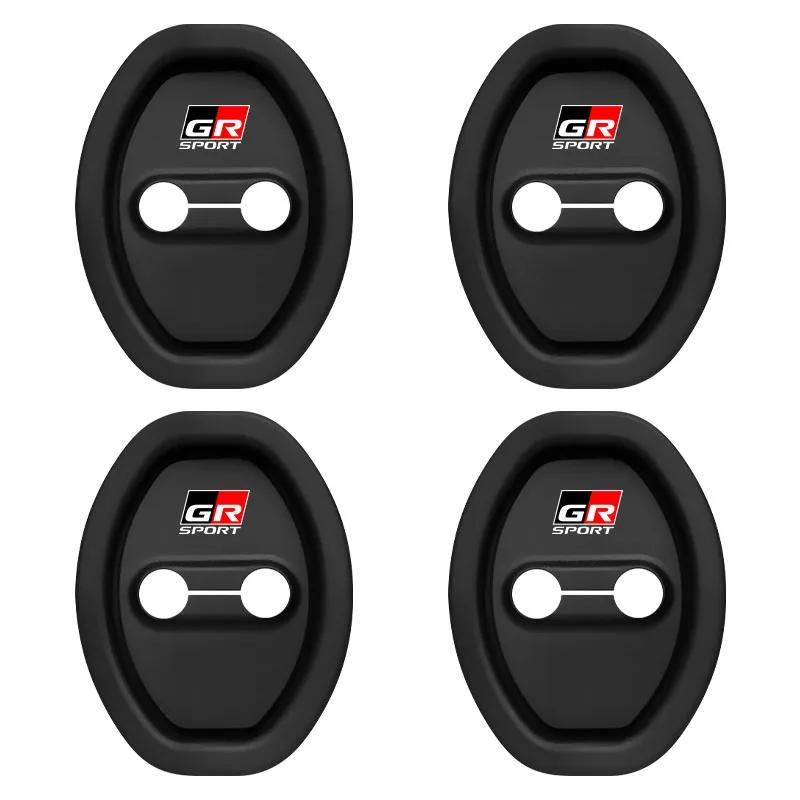 Polštářek do drážky dveří auta Silikonový gel Ochranný kryt proti kolizi Pro Toyota GR Sport Gazoo Racing Yaris Corolla Hilux Supra