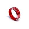 Red Aluminum Headlight Switch Adjust Knob Cover For Chevrolet Trax 2024 2025
