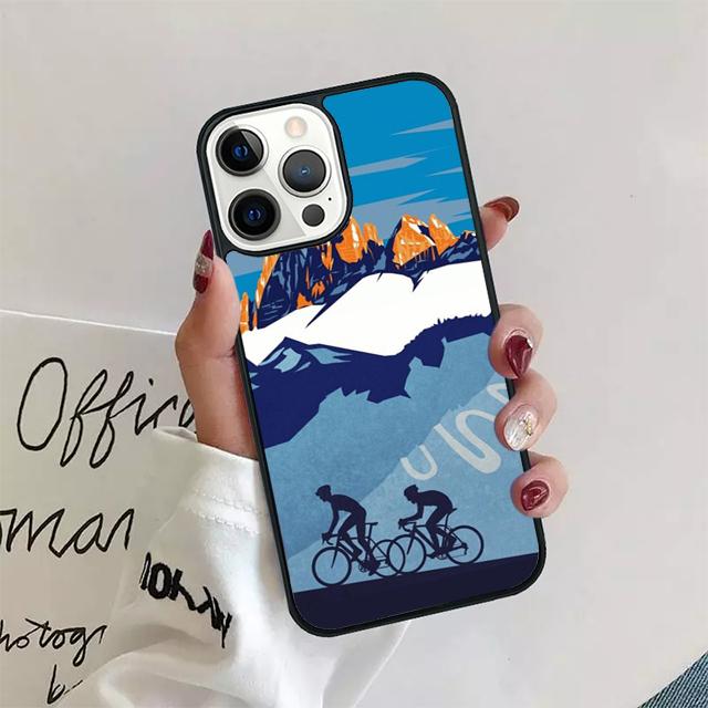 Ride Mountain Bike Bicycle Phone Case Cover For iPhone 17 Air 15 16 14 13 12 Pro Max 11 Pro Max Plus Coque Shell