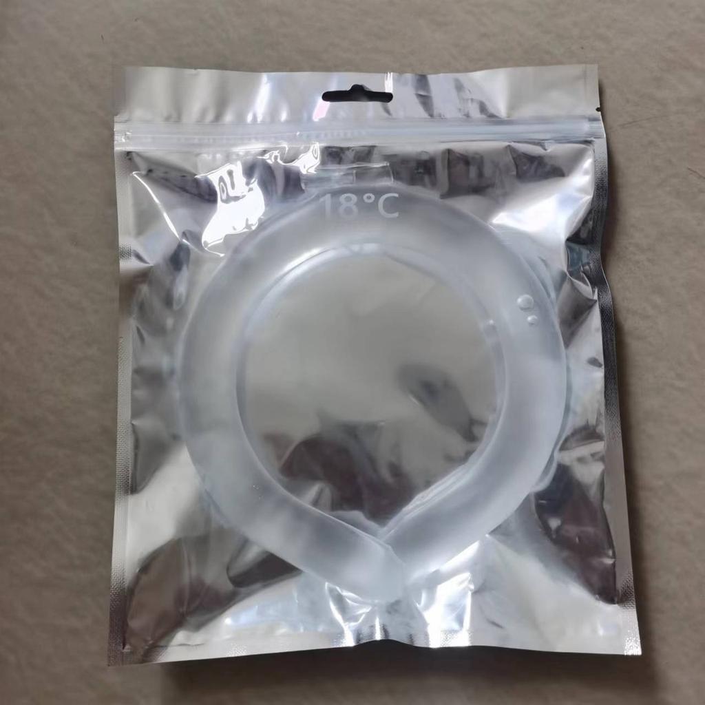 Summer Second-generation Ice Ring, Cold Ring Hanging Neck Cooling Ring, Outdoor Heatstroke Ice Neck Ring, Ice Collar, Cool Collar