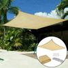 Heavy Duty Waterproof Sun Shade Sail Canopy Rectangle Offers Ultimate Uv Protection