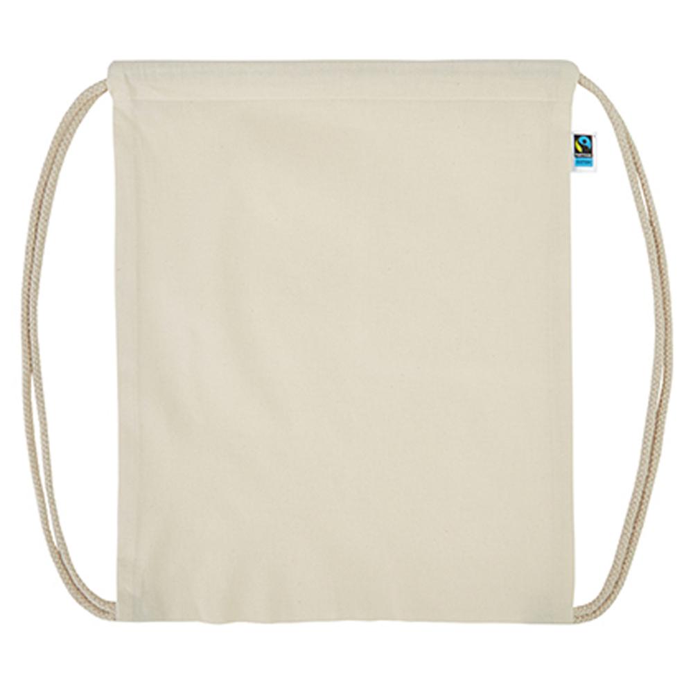 Printwear Cotton Fairtrade Drawstring Bag