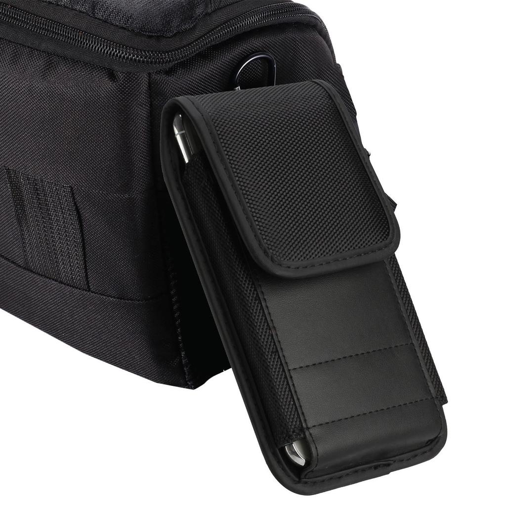 Universal waist-hanging mobile phone bag with card slot and mountaineering buckle for NOTE20