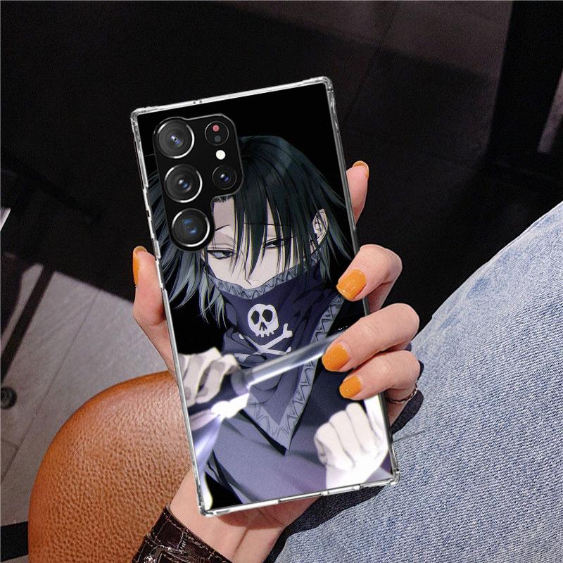 Huner X-Hunters Chrollo Shizuku Phone Case For Samsung Galaxy S24 S25 Edge S26 Ultra S23 S22 S21 Plus S20 FE + Personalized Prin