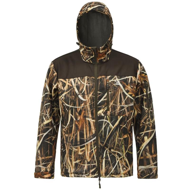 Men's Camouflage Hooded Softshell Jacket SUPER2.0