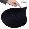 Record Turntable 3mm Mat for Record Black 12-inch Mat, Mat, Stable, Thick, Anti-Static, Vibration-Dampening Players,