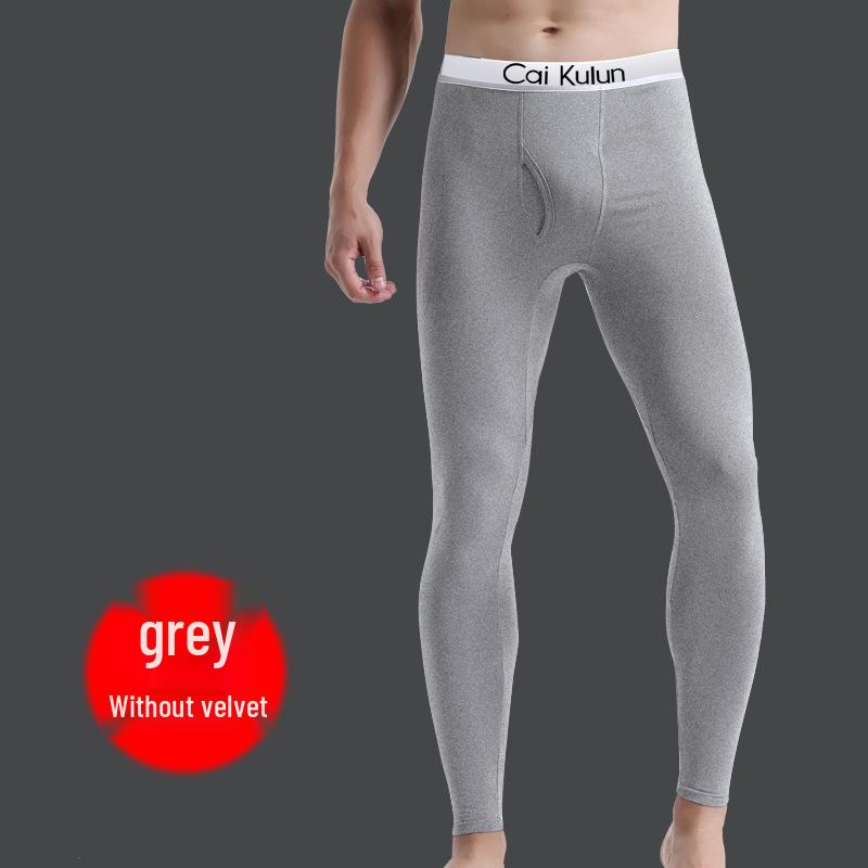 Pantalones de Capa Base de Otoño para Hombre Talla Grande con Forro Polar - Gruesos, Cálidos y Elegantes