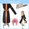 Wysokiej jakości kostium unisex Fairy Tail Natsu Dragneel na Halloween i cosplay