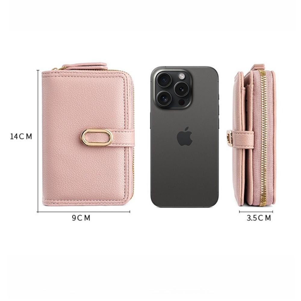 Bag Women's Wallet Zipper Change Bag Premium Sense Multifunctional Wallet Large Capacity Card Bag Women