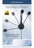 Single-Ear Wired USB Headset with Mic and Customizable Logo