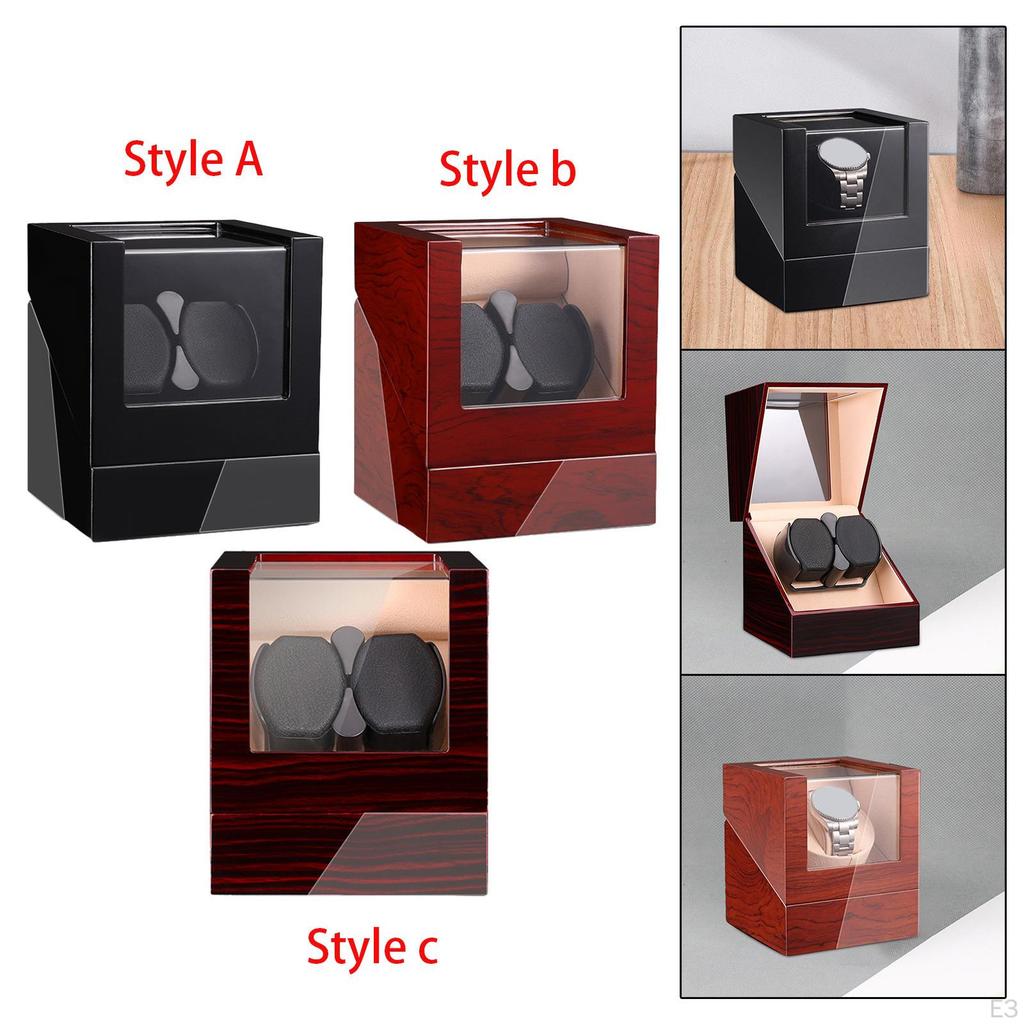 Double Watch Winders ,Automatic Winder Box ,Watch Holder, Display for