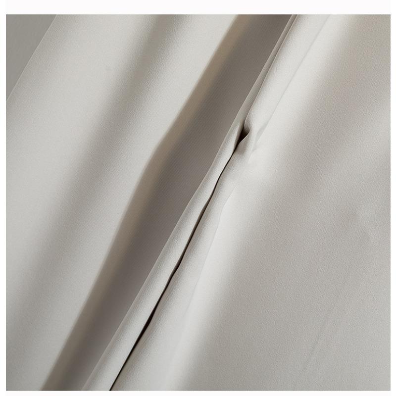 Dimanaf Summer 2025 Women Plus Size Pants Wide Leg Pants High Waist Basic Elastic Loose Casual Long Pants