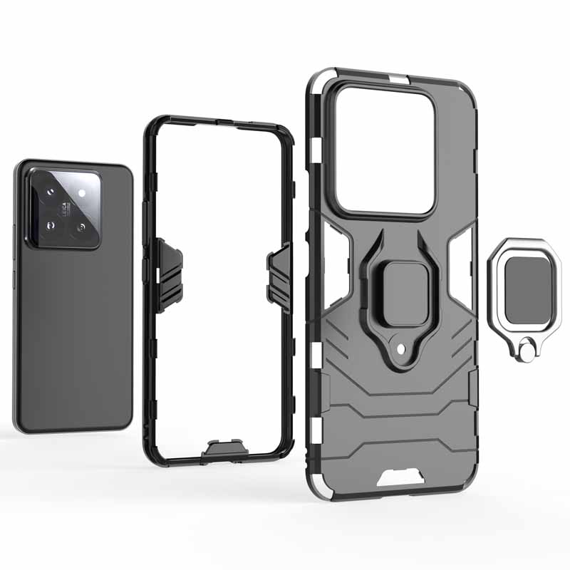 Shockproof Armor Case For Xiaomi 14 Ultra 13 Lite 13T POCO F5 X5 X6 Pro Phone Cover for Redmi Note 13 Pro Plus A3 13C Back Coque