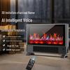 Graphene Electric Heater: AI Voice-Controlled Fast Heating Fireplace for Bedroom