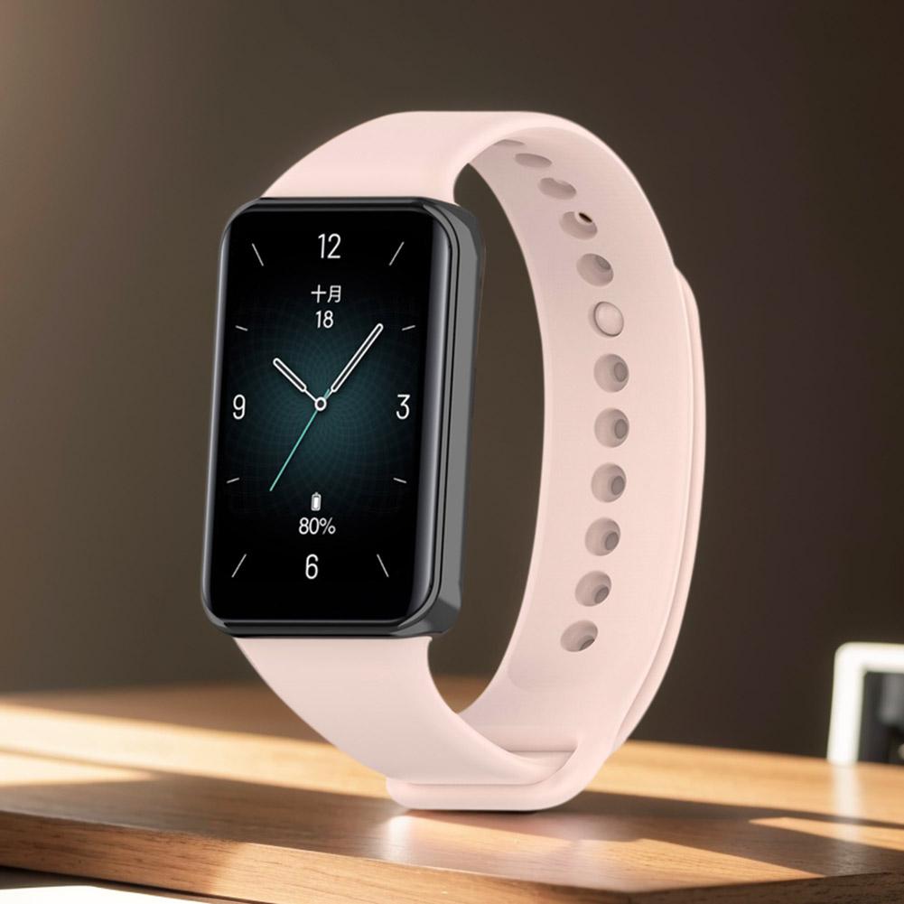 Uhrenarmband Ersatz Schweißfest Smartwatch Armband Verschleißfest Elastisches Sportband für Honor Band 9