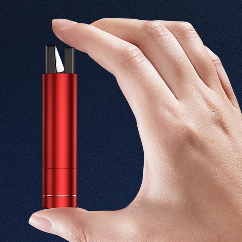 2 in1 Auto Sicherheitshammer Fensterbrecher Sicherheitsgurtschneider Fensterglaswerkzeug Flucht Nothammer Lebensrettendes Rettungszubehör